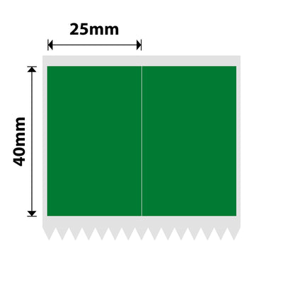 NIIMBOT - M Range - 25x40mm/2L - Green - 370 Labels