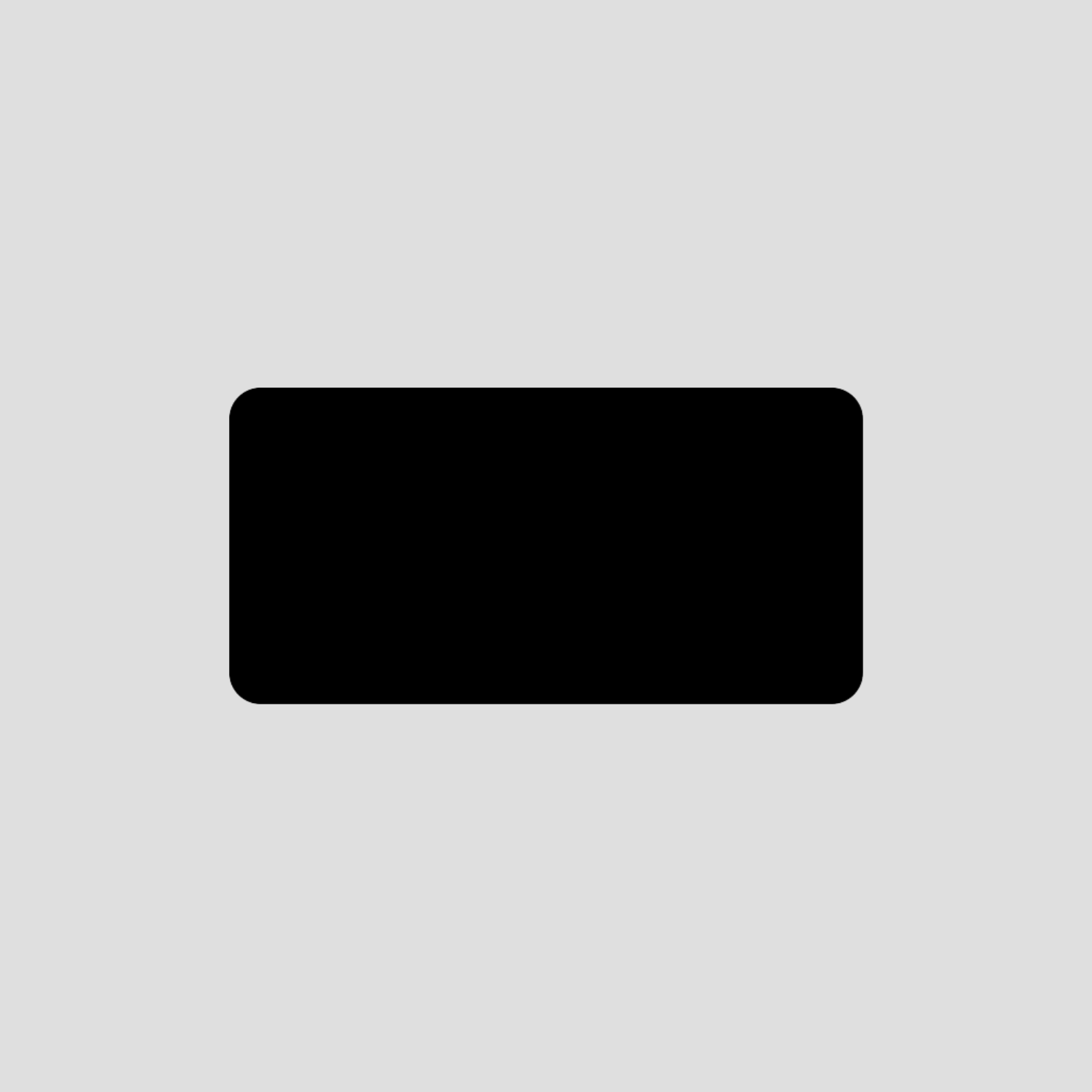 NIIMBOT - M Range - 40x20mm - Bright Glossy Black - 345 Labels