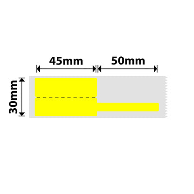 NIIMBOT - M Range - 30x45+50mm - Yellow Cable - 65 Labels - CN