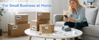 NB609 - NIIMBOT - B4 - BLUETOOTH SHIPPING THERMAL LABEL PRINTER WITH FREE ROLL – LAKE BLUE 🌊