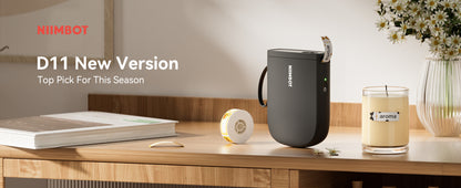 NIIMBOT - D11_H - 300DPI - PORTABLE BLUETOOTH LABEL PRINTER KUHLANGANISA NE-LABEL ROLL YAMAHHALA