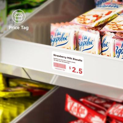 NB604 - NIIMBOT - M2_H ONLY - RIBBON CARTRIDGES - THERMAL TRANSFER - 24 METERS - +- 3 NIIMBOT LABEL ROLLS YIELD