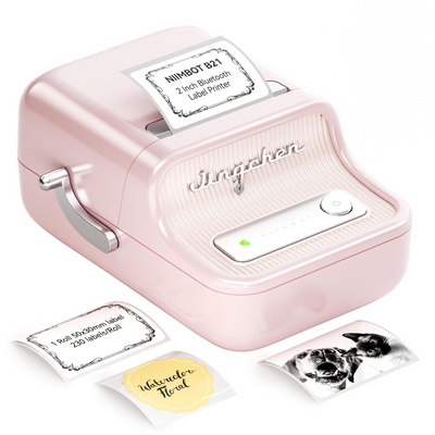 NB109 - NIIMBOT - B21 - PORTABLE THERMAL LABEL BLUETOOTH PRINTER INCLUDING FREE LABEL (50*30MM - WHITE)