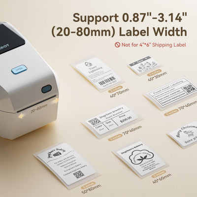 NB605 - NIIMBOT - K3 - THERMAL BUSINESS BLUETOOTH LABEL PRINTER - INCL 50X30MM LABEL ROLL WITH 900 LABELS