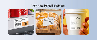 NB589 - NIIMBOT - M2_H - 300DPI THERMAL TRANSFER BLUETOOTH LABEL PRINTER - INCL BLACK RIBBON CARTRIDGE & WHITE 50X30MM LABEL