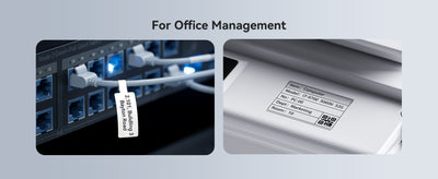 NB589 - NIIMBOT - M2_H - 300DPI THERMAL TRANSFER BLUETOOTH LABEL PRINTER - INCL BLACK RIBBON CARTRIDGE & WHITE 50X30MM LABEL