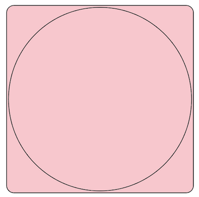 NB515 - NIIMBOT - B1 / B21 / B3S / B4 - 50X50MM - 150 PINK ROUND LABELS
