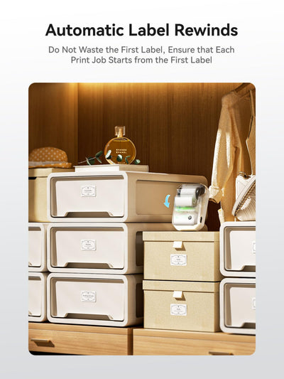 NB493 - NIIMBOT - B1 - PORTABLE THERMAL LABEL BLUETOOTH PRINTER INCL FREE WHITE LABEL (50X30MM)