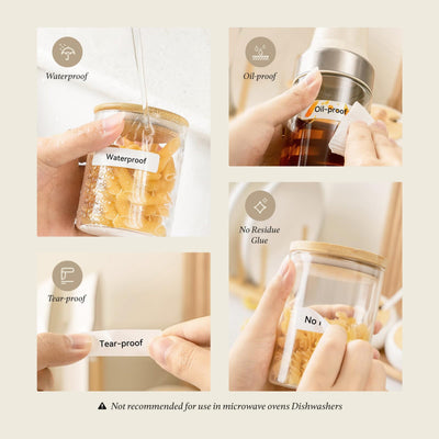 NB524 - NIIMBOT - D110_M - PORTABLE BLUETOOTH LABEL PRINTER INCL FREE LABEL ROLL (12X40MM)