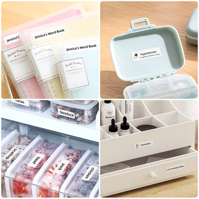 NB524 - NIIMBOT - D110_M - PORTABLE BLUETOOTH LABEL PRINTER INCL FREE LABEL ROLL (12X40MM)