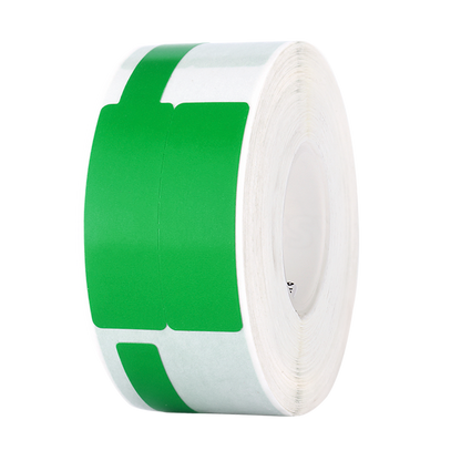 NB250 - NIIMBOT - B1 / B21 / B3S - 25*78MM - 100 LABELS PER ROLL - CABLE / JEWELLERY - GREEN