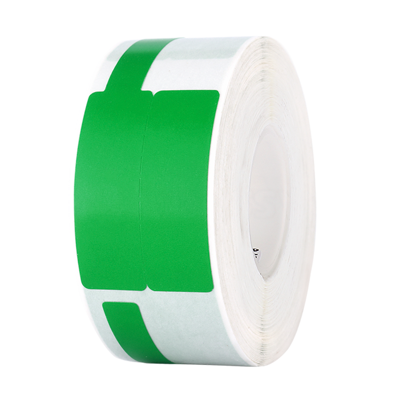 NB250 - NIIMBOT - B1 / B21 / B3S - 25*78MM - 100 LABELS PER ROLL - CABLE / JEWELLERY - GREEN