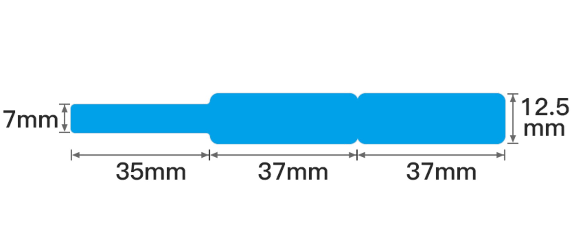 NB143 - NIIMBOT - D11 / D101 / D110 - RXL 12.5*109MM - 65 AMALEBO NGEROLI NGALINYE- IKHEBHA ELIBLUE