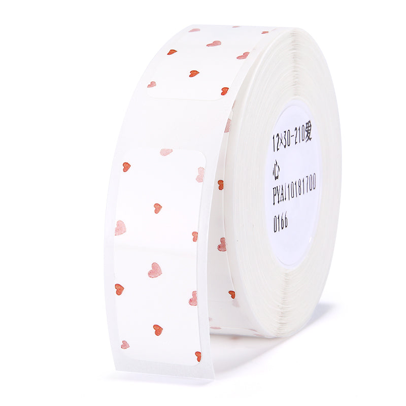 NB147 - NIIMBOT - D11 / D101 / D110 - 12*30MM - 210 THERMAL LABELS - LOVE DESIGN
