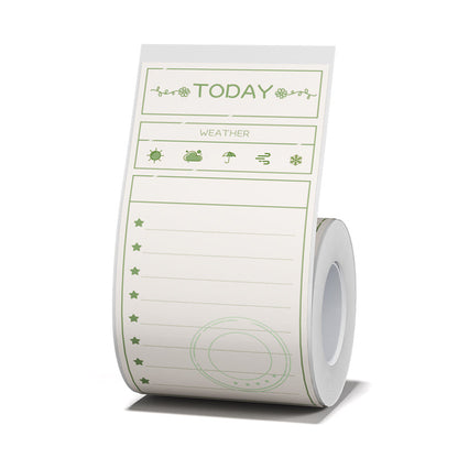 NB462 - NIIMBOT - B1 / B21 / B3S - 50*110MM - 70 TERMIESE ETIKETTE - TAKE DO LYS ONTWERP 