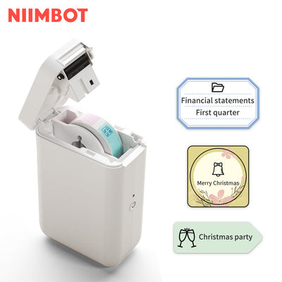 NB121 - NIIMBOT - D101 ONLY - PORTABLE LABEL BLUETOOTH PRINTER INCL FREE LABEL ROLL (12X40MM