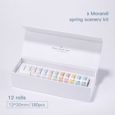 I-NB137 - NIIMBOT - D11 / D101 / D110 - 12X30MM - I-SPRING EDITION - 180 LABELS NGEROLI NGAYINYE - 12 X ROLLS