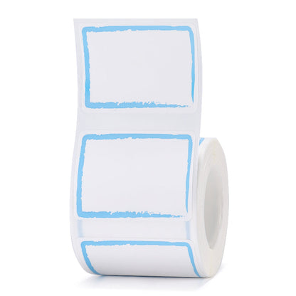 NB189 - NIIMBOT - B1 / B21 / B3S - T40*30MM - 230 ETIKETTE PER ROL - BLOU RANDONTWERP 