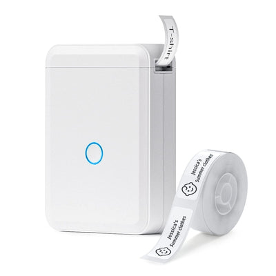 NB120 - NIIMBOT - D110 - DRAAGBARE ETIKET BLUETOOTH-DRUKKER INSLUITEND GRATIS ETIKETROL (15*30MM - WIT)
