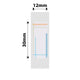 NB125 - NIIMBOT - D11 / D101 / D110 - RP12*30 - 210 ETIKETTE PER ROL - REËNBOOGONTWERP