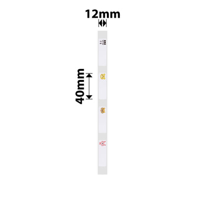 NB139 - NIIMBOT - D11 / D101 / D110 - RP12*40 - 160 ETIKETTE PER ROL - ZOO-ONTWERP