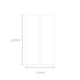NB149 - NIIMBOT - D11 / D101 / D110 - 12*22MM - 260 TERMIESE ETIKETTE - GESPLIT - WIT