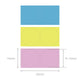NB155 - NIIMBOT - D11 / D101 / D110 - 14*28MM - 220 ETIKETTE PER ROL - VERKOOP PYB (MULTI-KLEUR) ONTWERP