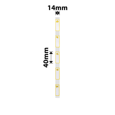 NB160 - NIIMBOT - D11 / D101 / D110 / H1S - 14X40MM - 160 PIKACHU C LABELS