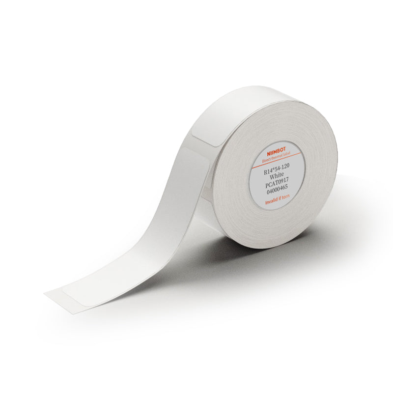 NB166 - NIIMBOT - D11 / D101 / D110 - 14*54MM - 120 ETIKETTE PER ROL - WIT