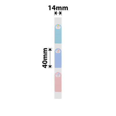 NB179 - NIIMBOT - D11 / D101 / D110 / H1S - 14X40MM - 160 BABY FACE LABELS