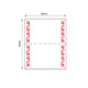 NB210 - NIIMBOT - B1 / B21 / B3S - 25*30MM - 230 ETIKETTE PER ROL - DIEPROOID ONTWERP 
