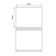 NB216 - NIIMBOT - B1 / B21 / B3S - 40*30MM - 230 ETIKETTE PER ROL - WIT 