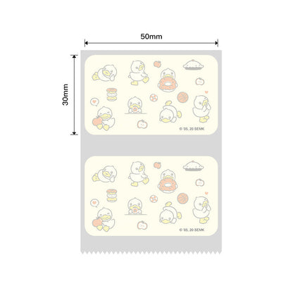 NB227 - NIIMBOT - B1 / B21 / B3S - 50*30MM - 230 LIGHT YELLOW THERMAL LABELS - DUCK DESIGN