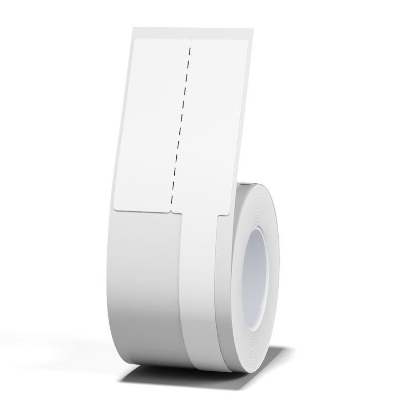NB251 - NIIMBOT - B1 / B21 / B3S - R03F - 30*95MM (30X45+50X9) - 80 LABELS PER ROLL - CABLE - WHITE
