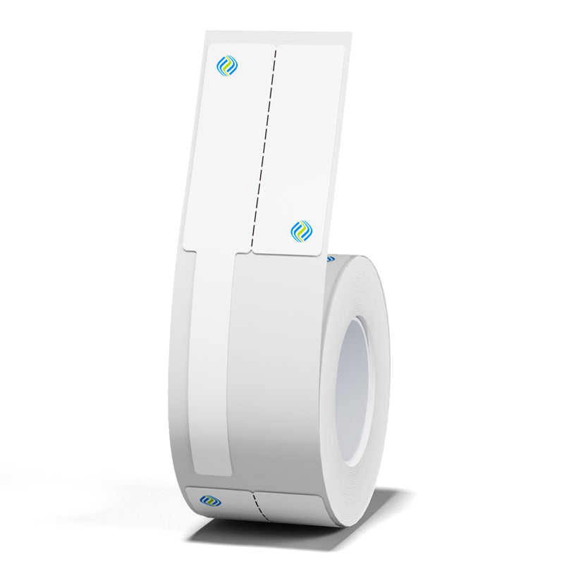 NB253 - NIIMBOT - B1 / B21 / B3S - R02F - 25*78MM (25X38+40X7) - 100 LABELS PER ROLL - CMC LOGO - CABLE DESIGN