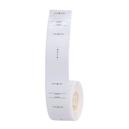 NIIMBOT - D101 ONLY - R02T-25*75 - 90 LABELS PER ROLL - JEWELLERY TAG ETERNAL DESIGN