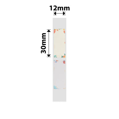 NB273 - NIIMBOT - D11 / D101 / D110 / H1S - 12X30MM - 210 FLOWERS LABELS