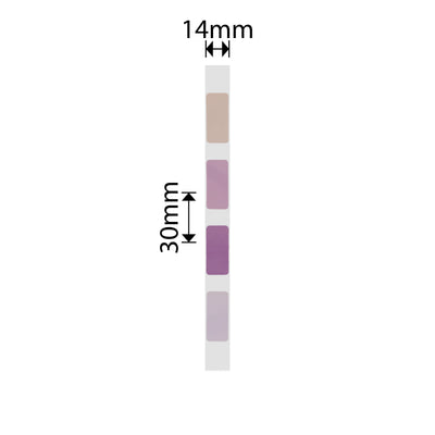 NB282 - NIIMBOT - D11 / D101 / D110 / H1S - 14X30MM - 210 DREAM PARK 4 COLOURS LABELS