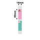 NB300 - NIIMBOT - D11 / D101 / D110 - R14*40 - 160 ETIKETTE PER ROL - KLEUR DIERE-ONTWERP