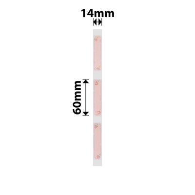 NB304 - NIIMBOT - D11 / D101 / D110 / H1S - 14X60MM - 110 CHERRY PINK LABELS