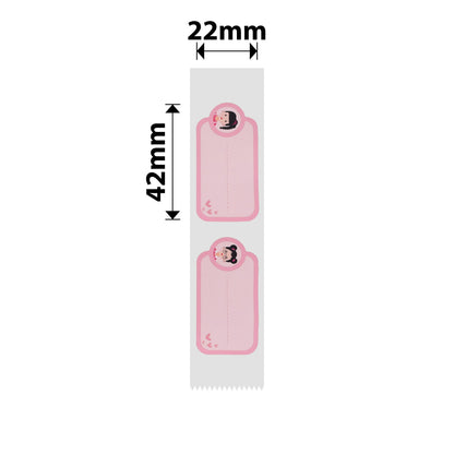 NB327 - NIIMBOT - SLEGS D101 - R22*42 - 150 ETIKETTE PER ROL - SOET BABA-ONTWERP
