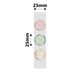 NB333 - NIIMBOT - SLEGS D101 - R25*25 - 230 ETIKETTE PER ROL - BLOMONTWERP