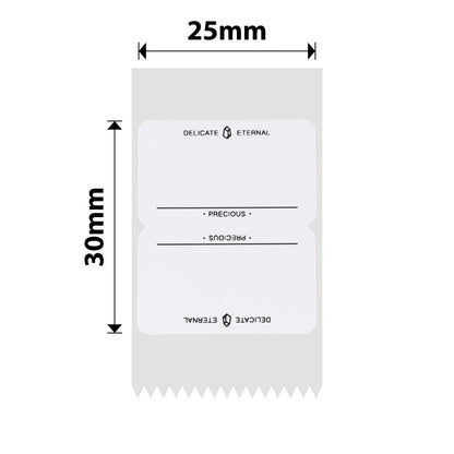 NB339 - NIIMBOT - D101 ONLY - R25*30- 210 LABELS PER ROLL- FOREVER DESIGN