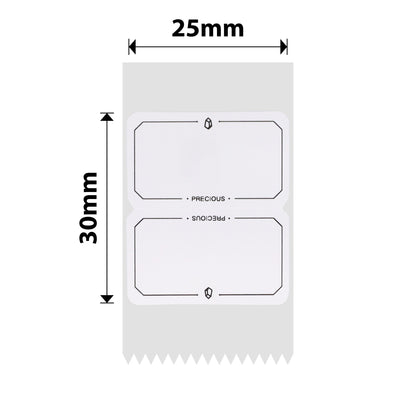 NB345 - NIIMBOT - D101 ONLY - R25*30 - 210 LABELS PER ROLL - TRUE LOVE DESIGN