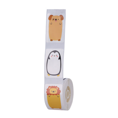 NB353 - NIIMBOT - D101 ONLY - 25X39MM - 160 ANIMALS LABELS