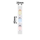 NB359 - NIIMBOT - SLEGS D101 - R25*42 - 150 ETIKETTE PER ROL - BABA KAT ONTWERP