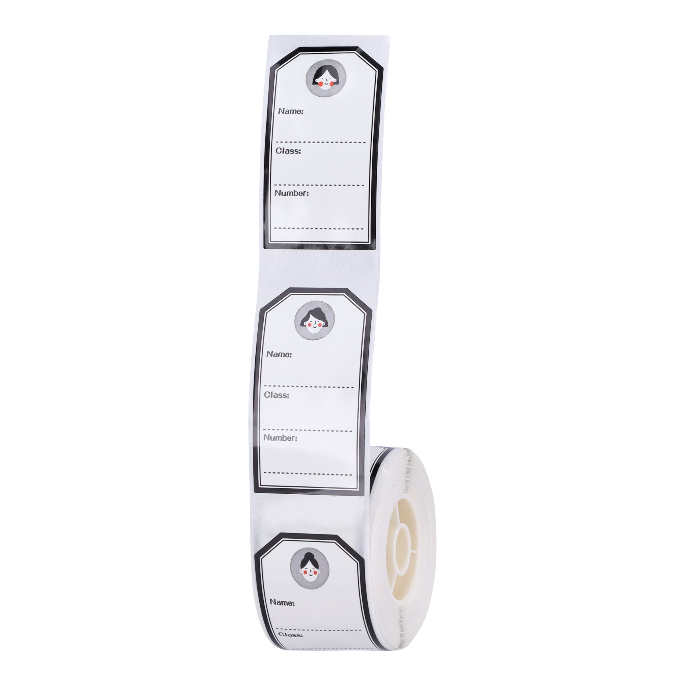 NB365 - NIIMBOT - SLEGS D101 - R25*45 - 150 ETIKETTE PER ROL - JONG MEISIE-ONTWERP