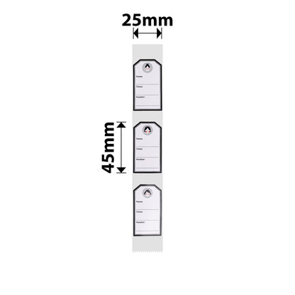 NB365 - NIIMBOT - D101 ONLY - R25*45 - 150 LABELS PER ROLL - YOUNG GIRL DESIGN