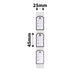 NB365 - NIIMBOT - SLEGS D101 - R25*45 - 150 ETIKETTE PER ROL - JONG MEISIE-ONTWERP