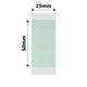 NB366 - NIIMBOT - SLEGS D101 - R25*50 - 130 ETIKETTE PER ROL - GROEN KLEURONTWERP